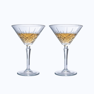 Fuji Martini Glasses Set of 2