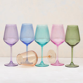 Vivi Colored Wine Glasses